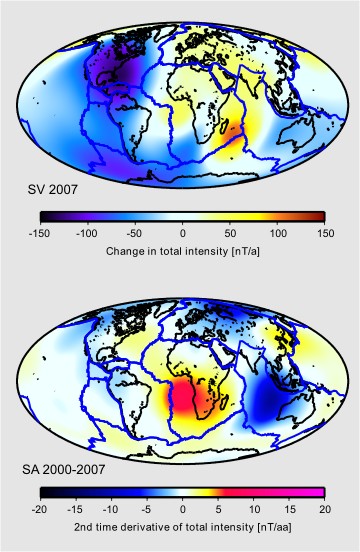 POMME4: secular variation and acceleration